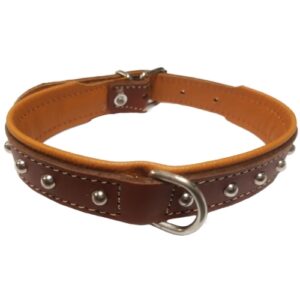 COLLAR ADORNO ESFERA 20x450 NEGRO/ROJO